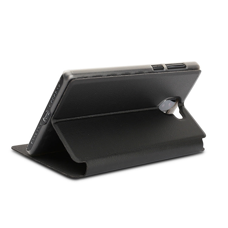 OCUBE for Leagoo Kiicaa Mix (MPH4355B) Spring Texture Horizontal Flip Leather Case with Holder