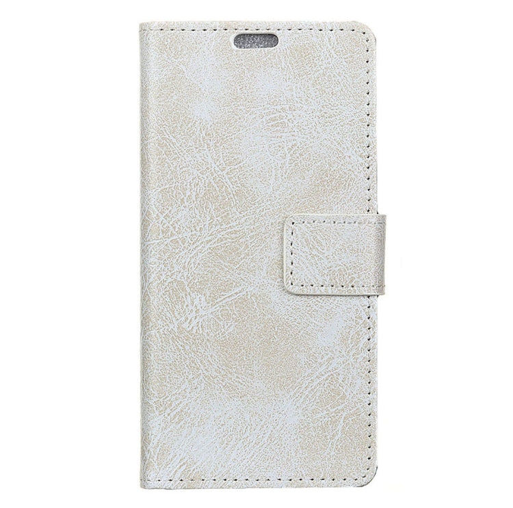 For Motorola Moto X4 Crazy Horse Texture Horizontal Flip Shockproof Protective Leather Case with Holder