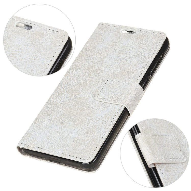 For Motorola Moto X4 Crazy Horse Texture Horizontal Flip Shockproof Protective Leather Case with Holder