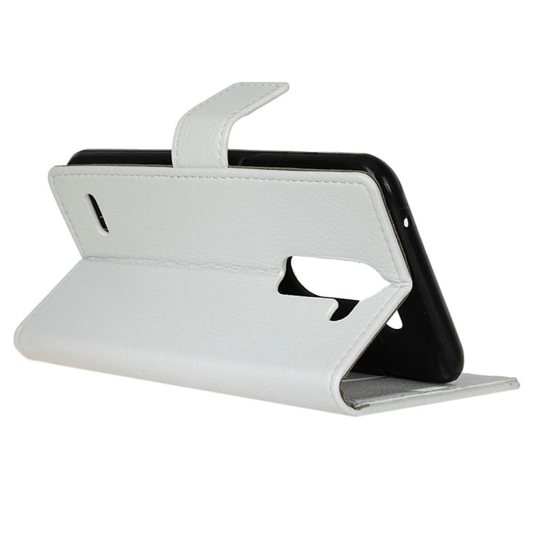 For LG X Mach Litchi Texture Horizontal Flip Leather Case with Holder & Card Slots & Wallet & Photo Frame