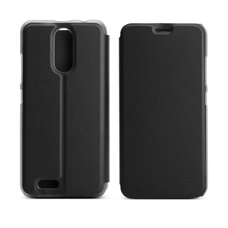 OCUBE for Oukitel C8 (MPH3450) Spring Texture Horizontal Flip Leather Case with Holder