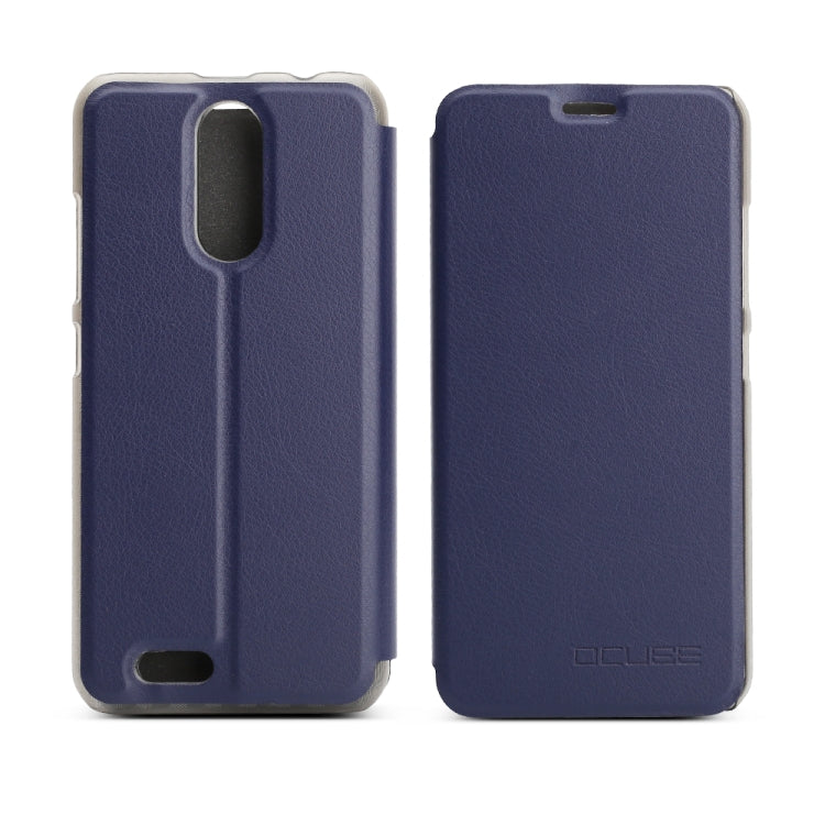 OCUBE for Oukitel C8 (MPH3450) Spring Texture Horizontal Flip Leather Case with Holder