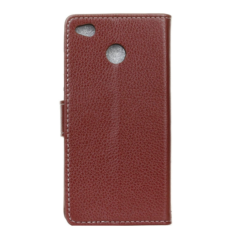 For Xiaomi Redmi 4X Litchi Texture Horizontal Flip Leather Case with Holder & Card Slots & Wallet