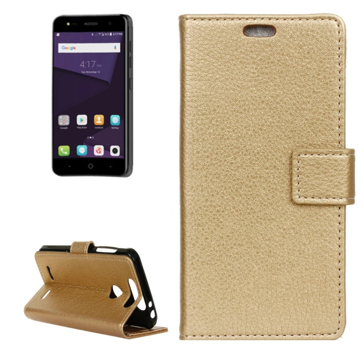 For ZTE Blade V8 Lite Litchi Texture Horizontal Flip Leather Case with Holder & Card Slots & Wallet
