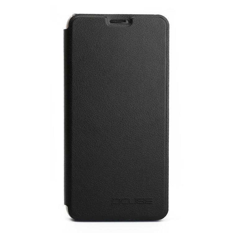 OCUBE for HOMTOM S8 (MPH3140) Spring Texture Horizontal Flip Leather Case with Holder(Black)