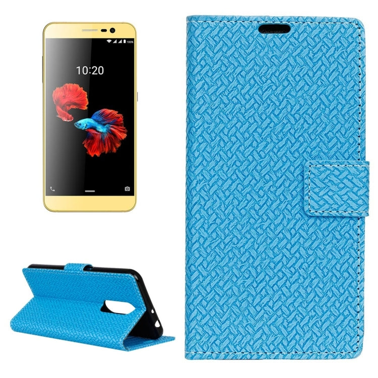 For ZTE A910 Weaving Texture Horizontal Flip PU Leather Case with Holder & Card Slots & Wallet & Photo Frame