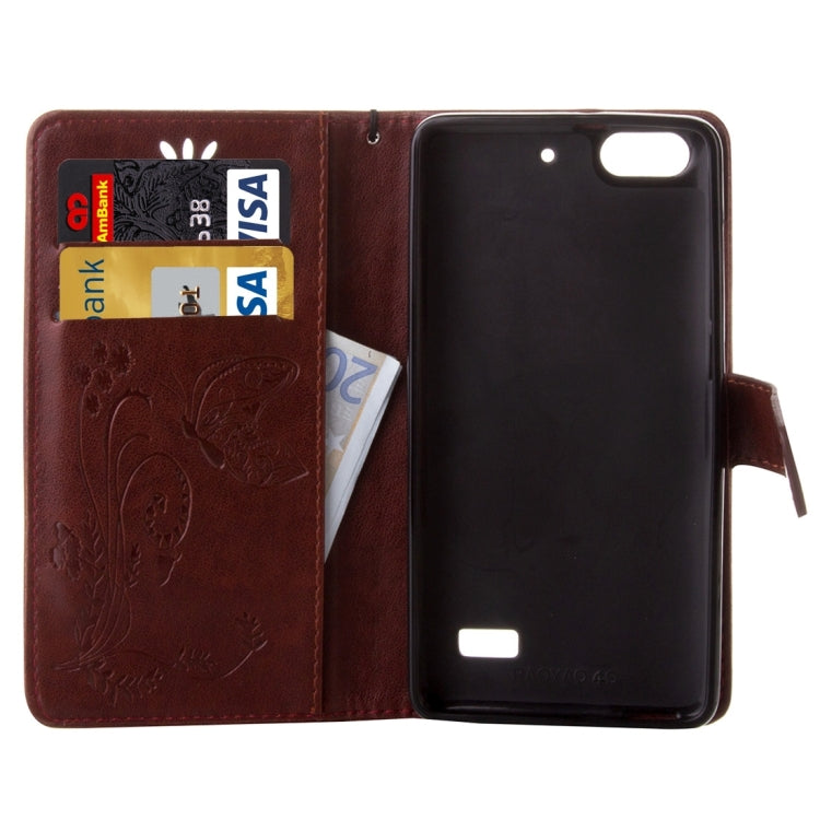 For Huawei Honor 4C Crazy Horse Texture Printing Horizontal Flip Leather Case with Holder & Card Slots & Wallet & Lanyard