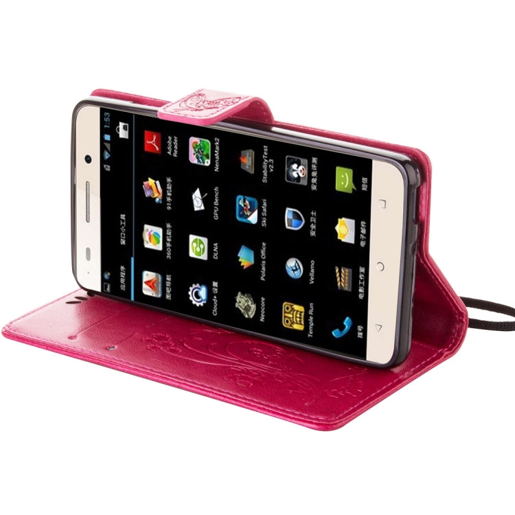 For Huawei Honor 4C Crazy Horse Texture Printing Horizontal Flip Leather Case with Holder & Card Slots & Wallet & Lanyard
