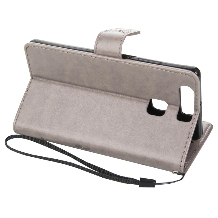 For Huawei P9 Crazy Horse Texture Printing Horizontal Flip Leather Case with Holder & Card Slots & Wallet & Lanyard