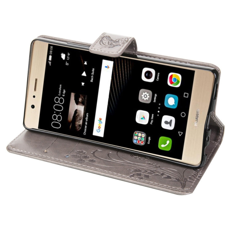 For Huawei P9 Crazy Horse Texture Printing Horizontal Flip Leather Case with Holder & Card Slots & Wallet & Lanyard