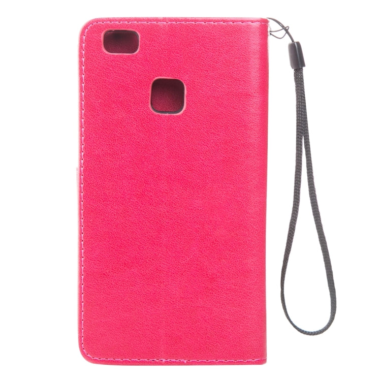 For Huawei P9 Lite Crazy Horse Texture Printing Horizontal Flip Leather Case with Holder & Card Slots & Wallet & Lanyard