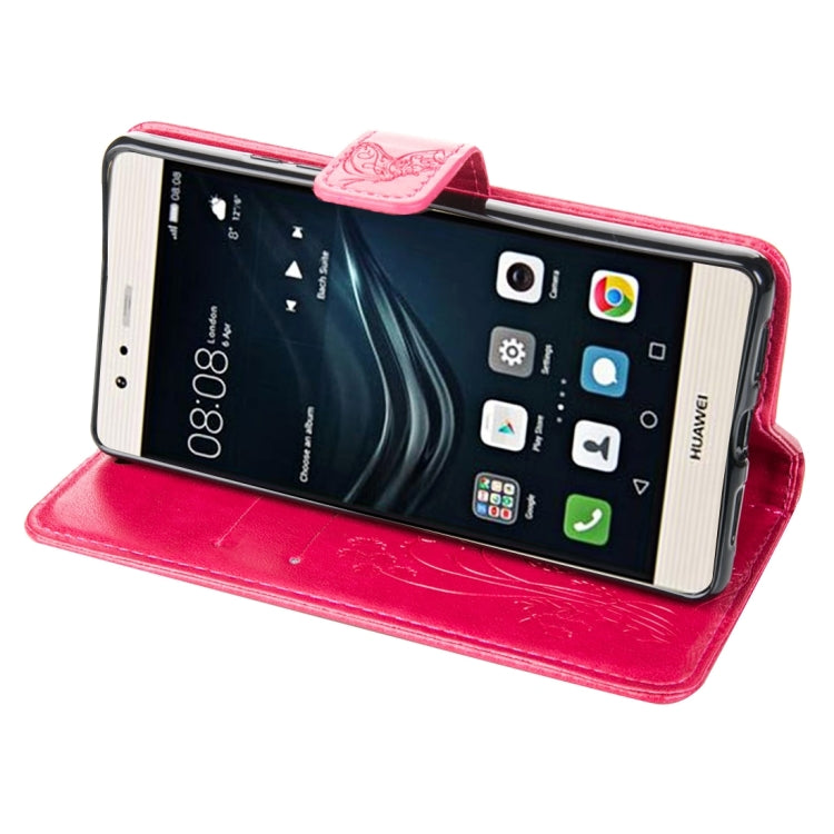 For Huawei P9 Lite Crazy Horse Texture Printing Horizontal Flip Leather Case with Holder & Card Slots & Wallet & Lanyard