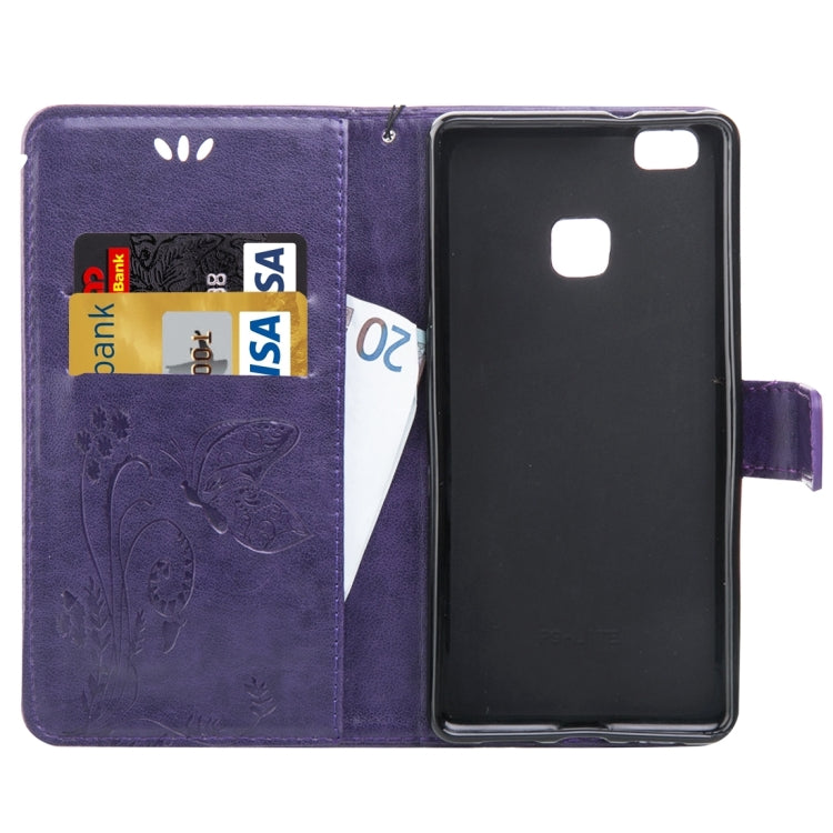 For Huawei P9 Lite Crazy Horse Texture Printing Horizontal Flip Leather Case with Holder & Card Slots & Wallet & Lanyard