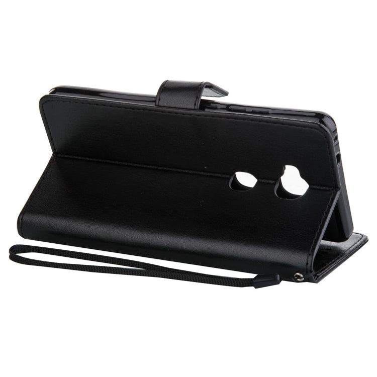 For Huawei Honor 5X Crazy Horse Texture Printing Horizontal Flip Leather Case with Holder & Card Slots & Wallet & Lanyard