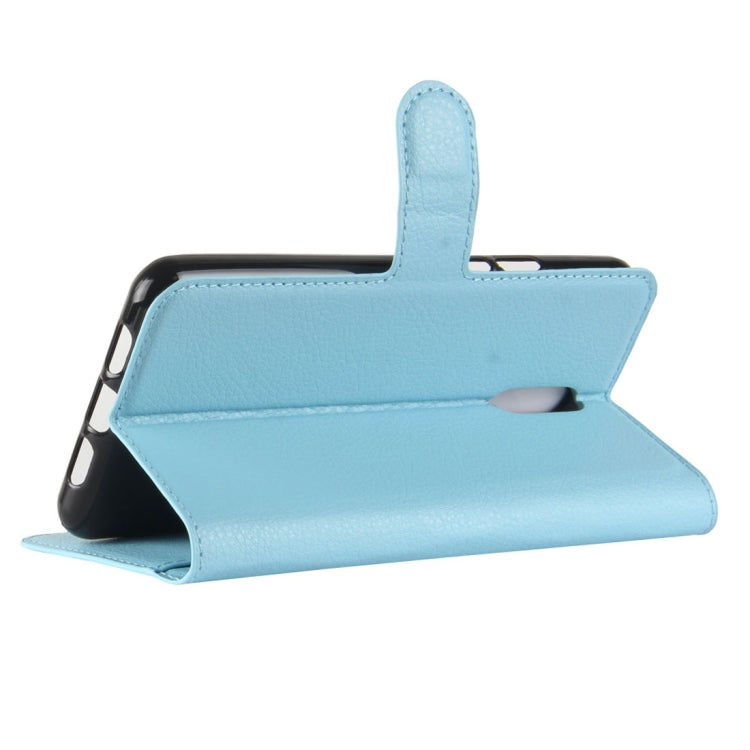 For DOOGEE BL5000 Litchi Texture PU + TPU Horizontal Flip Leather Case with Holder & Card Slots & Wallet