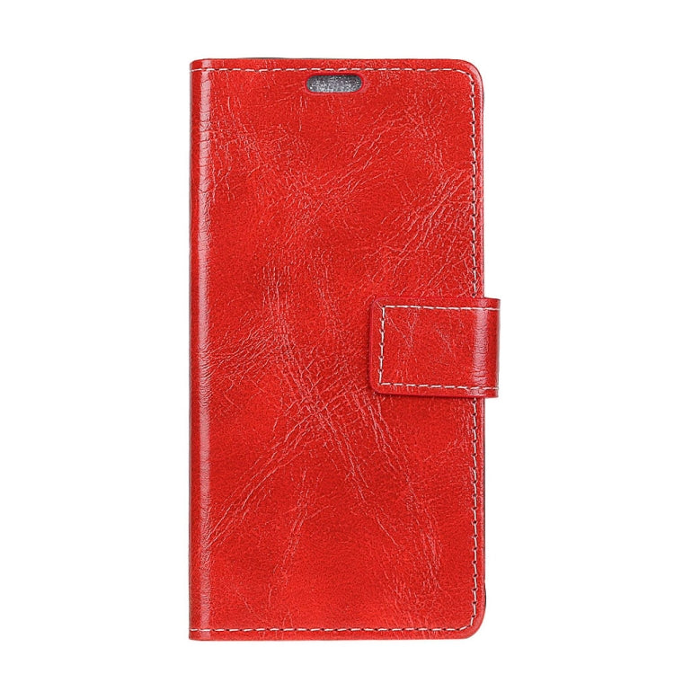 Alcatel A7 Retro Crazy Horse Texture Horizontal Flip Leather Case with Holder & Card Slots & Wallet & Photo Frame