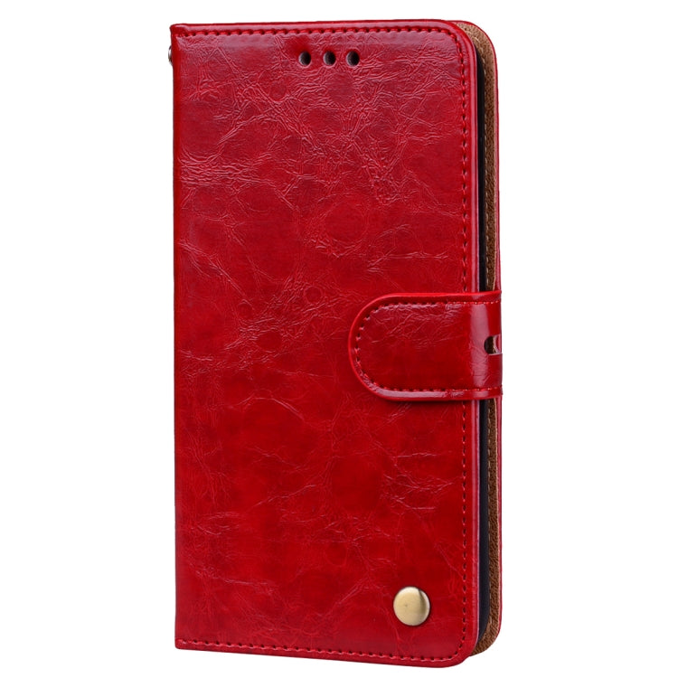 For Xiaomi Redmi 4X Business Style Oil Wax Texture Horizontal Flip Leather Case with Holder & Card Slots & Wallet