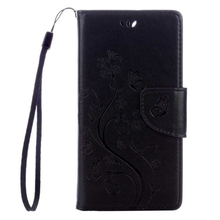 For Huawei Honor 8 Flowers Embossing Horizontal Flip Leather Case with Holder & Card Slots & Wallet & Lanyard