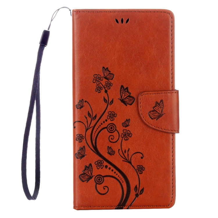 For Sony Xperia XA Ultra Flowers Embossing Horizontal Flip Leather Case with Holder & Card Slots & Wallet & Lanyard