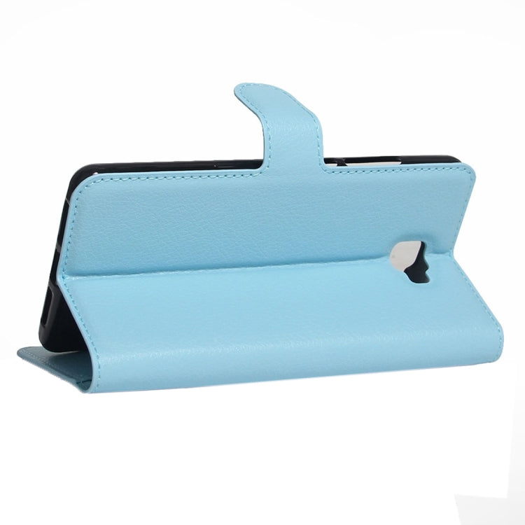 For ARCHOS 55 Cobalt Plus Litchi Texture Horizontal Flip PU Leather Case with Holder & Card Slots & Wallet