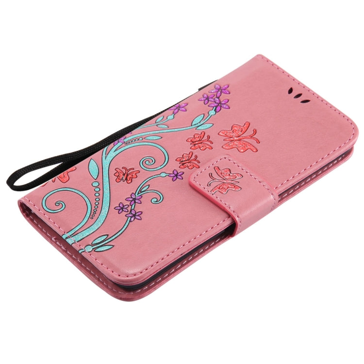 For Huawei P10 Lite Painted Butterfly Pattern Horizontal Flip Leather Case with Holder & Card Slots & Wallet & Lanyard
