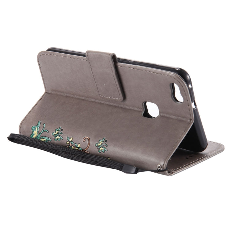 For Huawei P10 Lite Painted Butterfly Pattern Horizontal Flip Leather Case with Holder & Card Slots & Wallet & Lanyard