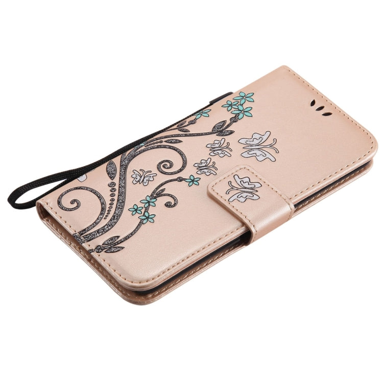 For Huawei P10 Lite Painted Butterfly Pattern Horizontal Flip Leather Case with Holder & Card Slots & Wallet & Lanyard