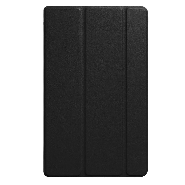 For Huawei MediaPad T3 8.0 Custer Texture Horizontal Flip Leather Case with 3-folding Holder