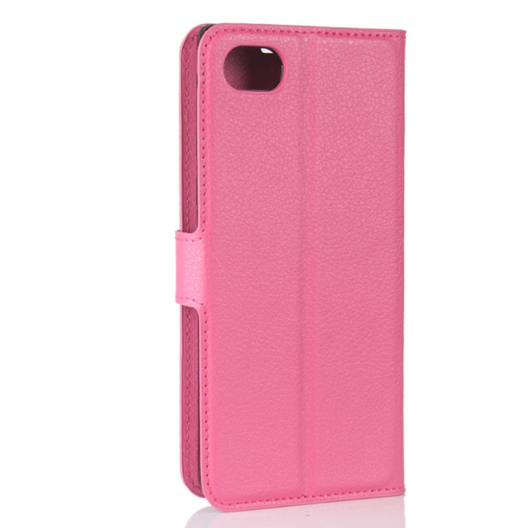For BlackBerry Motion Litchi Texture Horizontal Flip Leather Case with Holder & Card Slots & Wallet