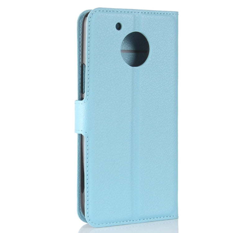 For Motorola Moto E4 Plus (US Version) Litchi Texture Horizontal Flip Leather Case with Holder & Card Slots & Wallet