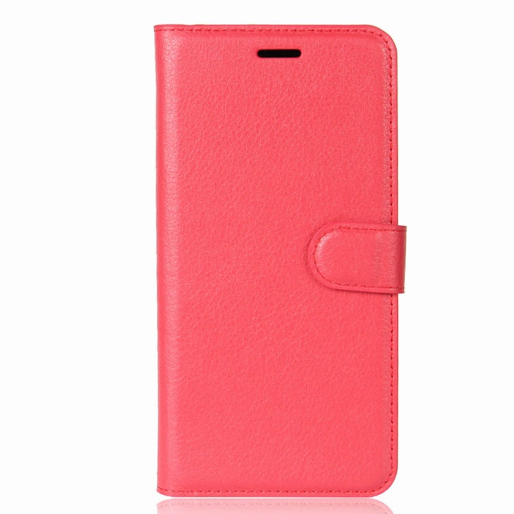 For Motorola Moto E4 Plus (US Version) Litchi Texture Horizontal Flip Leather Case with Holder & Card Slots & Wallet
