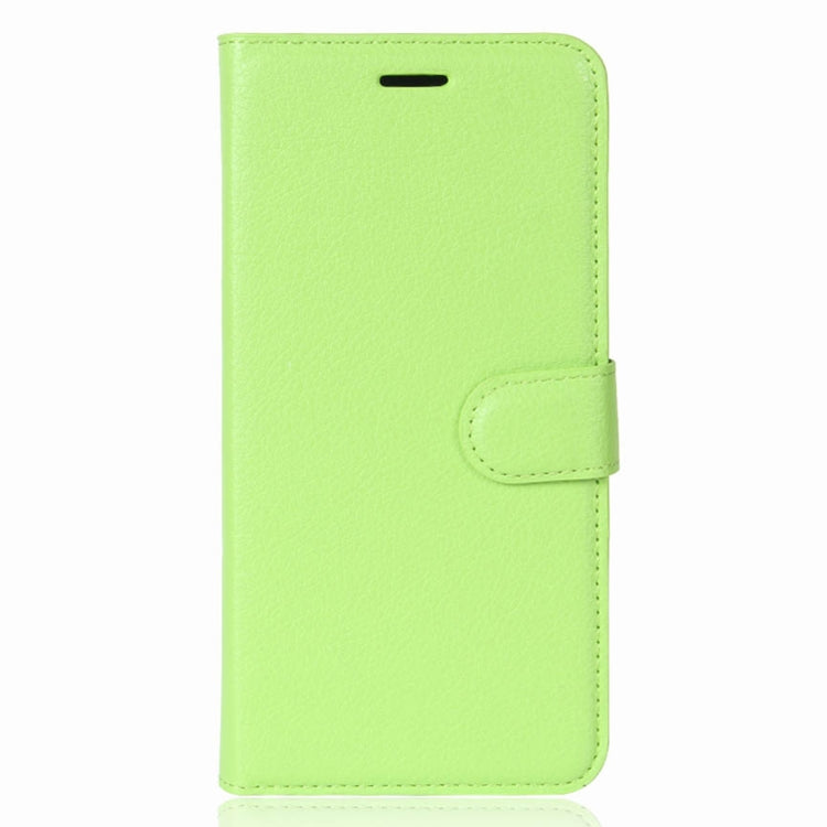 For HTC U11+ Litchi Texture Horizontal Flip Leather Case with Holder & Card Slots & Wallet