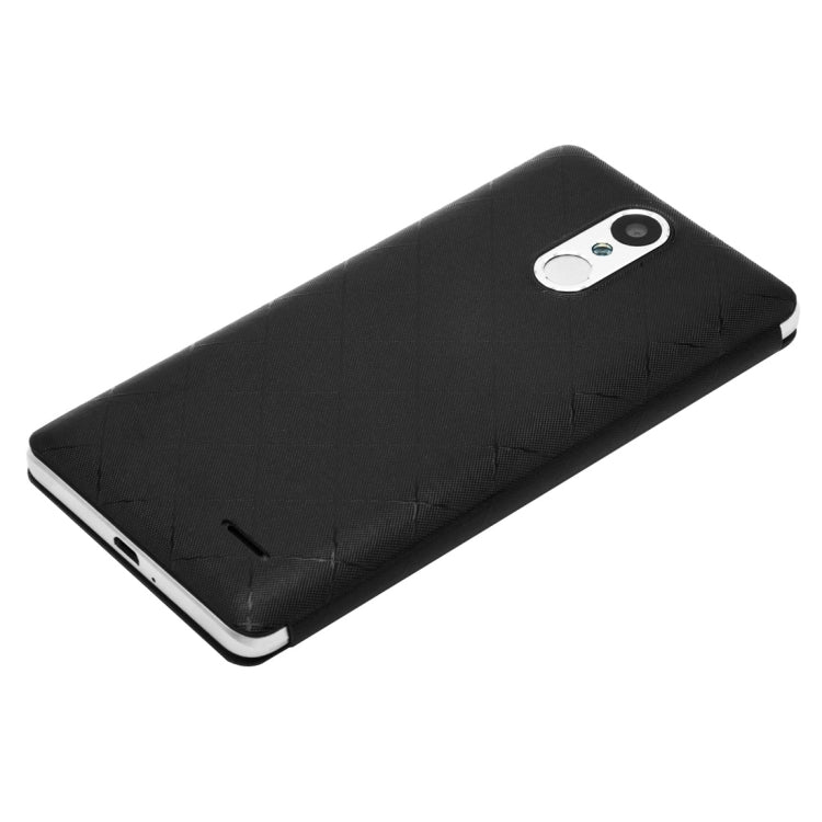 LEAGOO for M5 (MPH4100) Diamond Lattice Texture Horizontal Flip Leather Case