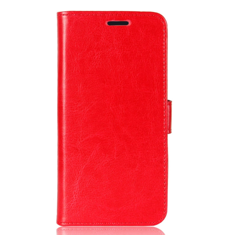 For CUBOT R9 Crazy Horse Texture Horizontal Flip Leather Case with Holder & Card Slots & Wallet