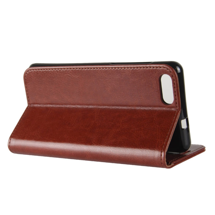 For CUBOT Magic Crazy Horse Texture Horizontal Flip Leather Case with Holder & Card Slots & Wallet