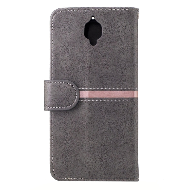 For OnePlus Three Crazy Horse Texture PU Leather Horizontal Flip Leather Case with Holder & Card Slots & Wallet & Photo Frame & Lanyard