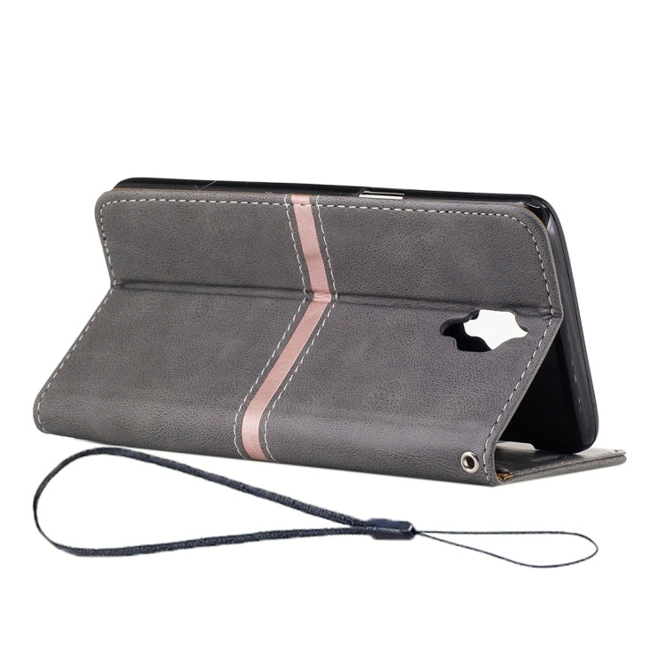 For OnePlus Three Crazy Horse Texture PU Leather Horizontal Flip Leather Case with Holder & Card Slots & Wallet & Photo Frame & Lanyard