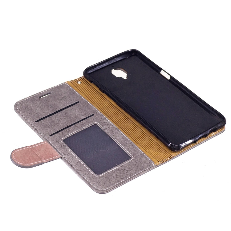 For OnePlus Three Crazy Horse Texture PU Leather Horizontal Flip Leather Case with Holder & Card Slots & Wallet & Photo Frame & Lanyard