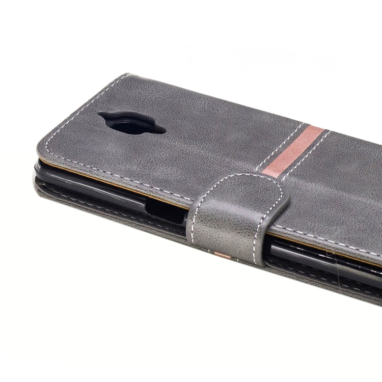 For OnePlus Three Crazy Horse Texture PU Leather Horizontal Flip Leather Case with Holder & Card Slots & Wallet & Photo Frame & Lanyard