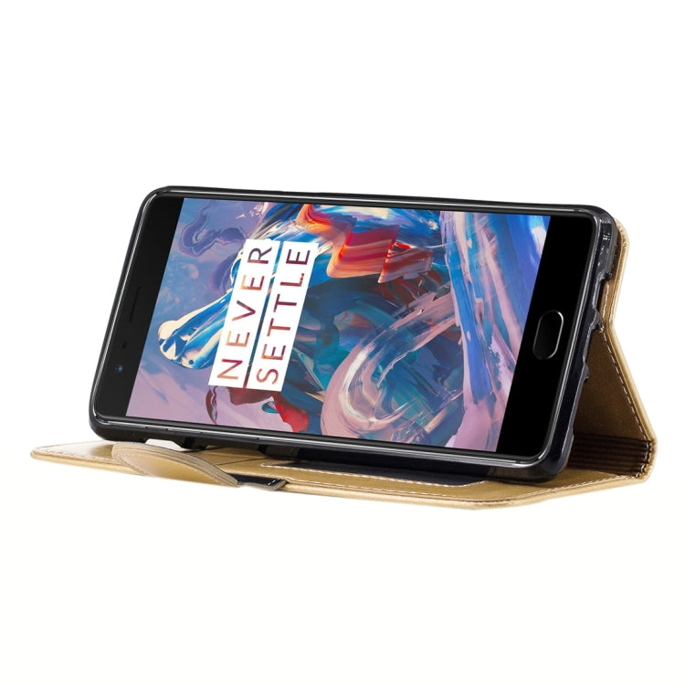 For OnePlus Three Crazy Horse Texture PU Leather Horizontal Flip Leather Case with Holder & Card Slots & Wallet & Photo Frame & Lanyard