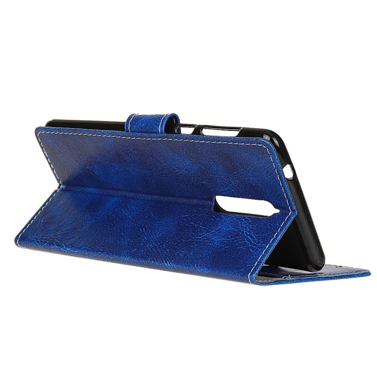 Nokia 8 Retro Crazy Horse Texture Horizontal Flip Leather Case with Holder & Card Slots & Wallet & Photo Frame