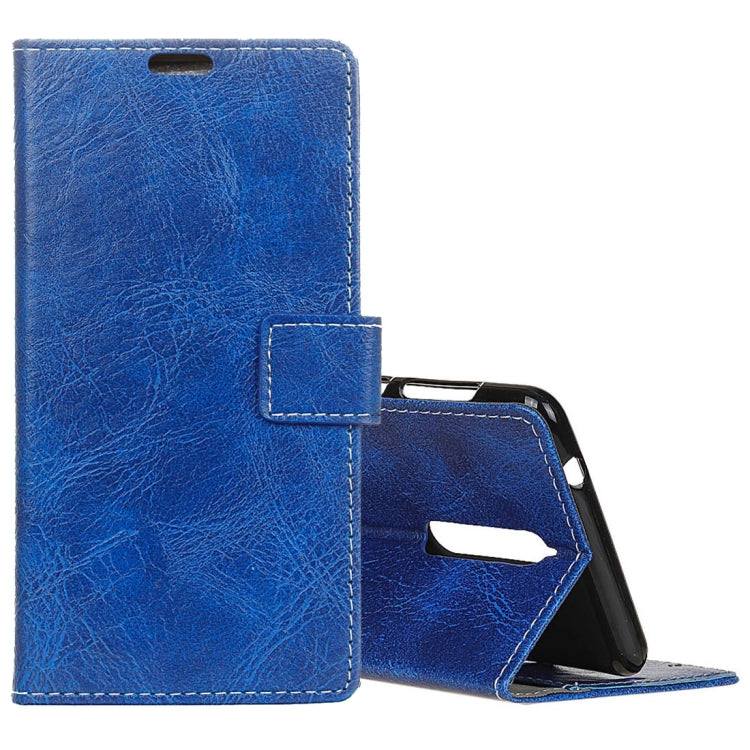 Nokia 8 Retro Crazy Horse Texture Horizontal Flip Leather Case with Holder & Card Slots & Wallet & Photo Frame