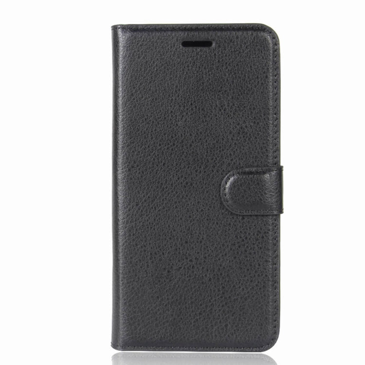 For Blackview P6 Litchi Texture Horizontal Flip Leather Case with Holder & Card Slots & Wallet