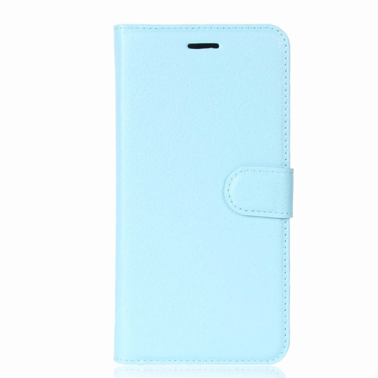 For Blackview P6 Litchi Texture Horizontal Flip Leather Case with Holder & Card Slots & Wallet