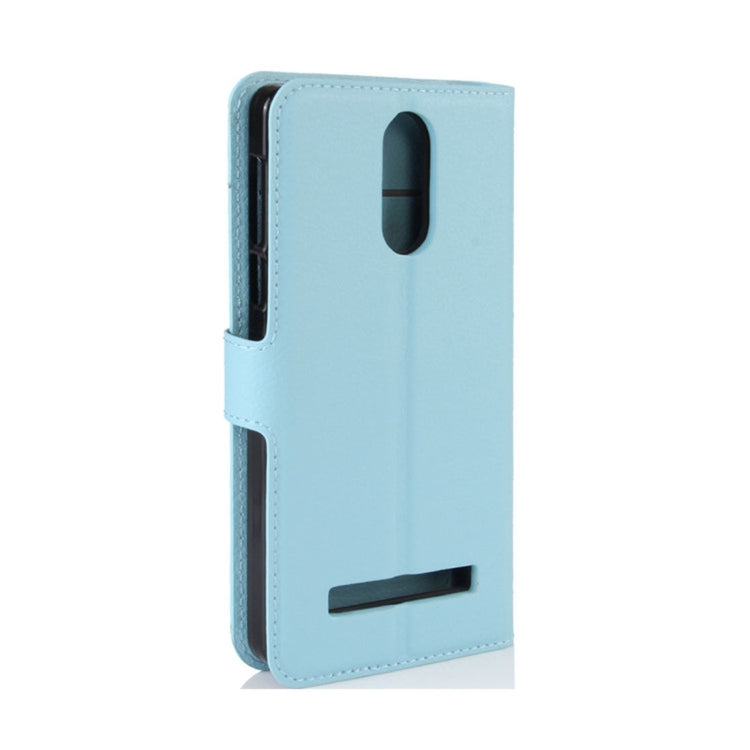 For Leagoo M8 Pro Litchi Texture Horizontal Flip Leather Case with Holder & Card Slots & Wallet