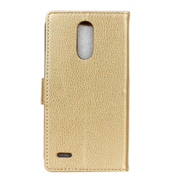 For LG K8 (2017) (EU Version) Litchi Texture Horizontal Flip Leather Case with Holder & Card Slots & Wallet & Photo Frame