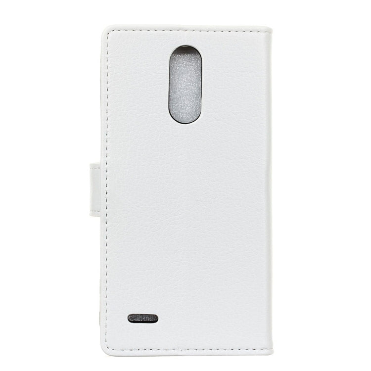 For LG K8 (2017) (EU Version) Litchi Texture Horizontal Flip Leather Case with Holder & Card Slots & Wallet & Photo Frame