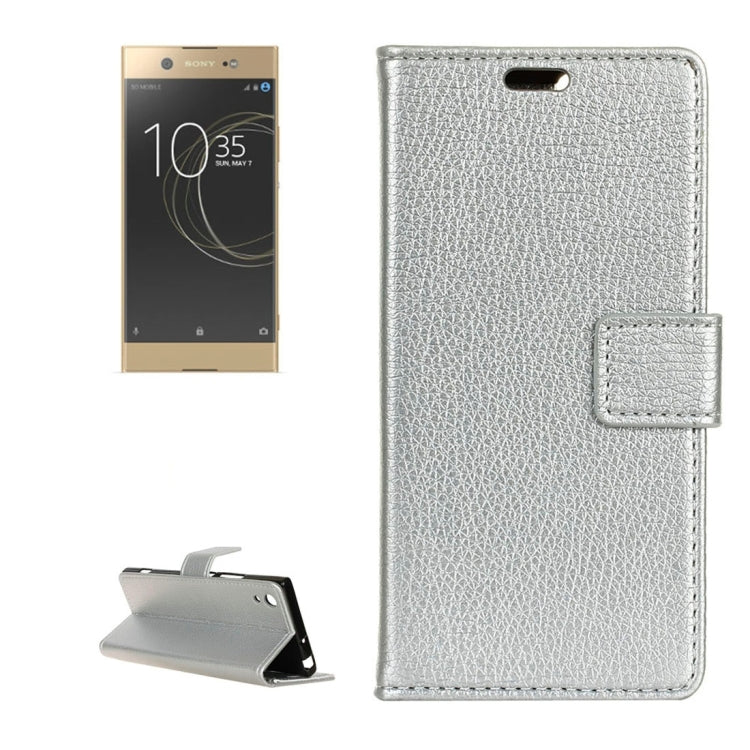 For Sony Xperia XA1 Litchi Texture Horizontal Flip Leather Case with Holder & Card Slots & Wallet & Photo Frame