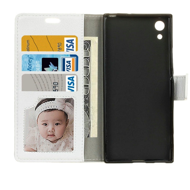 For Sony Xperia XA1 Litchi Texture Horizontal Flip Leather Case with Holder & Card Slots & Wallet & Photo Frame