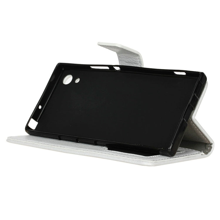 For Sony Xperia XA1 Litchi Texture Horizontal Flip Leather Case with Holder & Card Slots & Wallet & Photo Frame